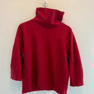 COS red sweater